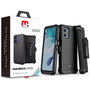 MyBat Pro Maverick Series Case w/ Holster for Motorola Moto G 5G (2023) - Black
