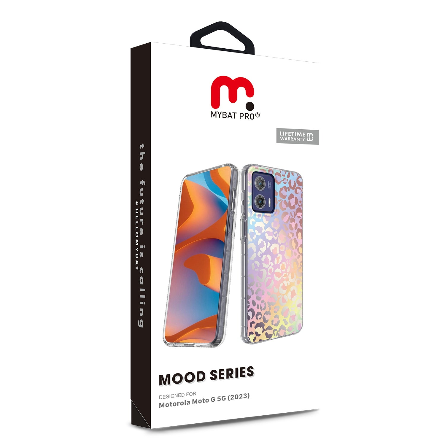 MyBat Pro Mood Series Case for Motorola Moto G 5G (2023) - Holographic Leopard