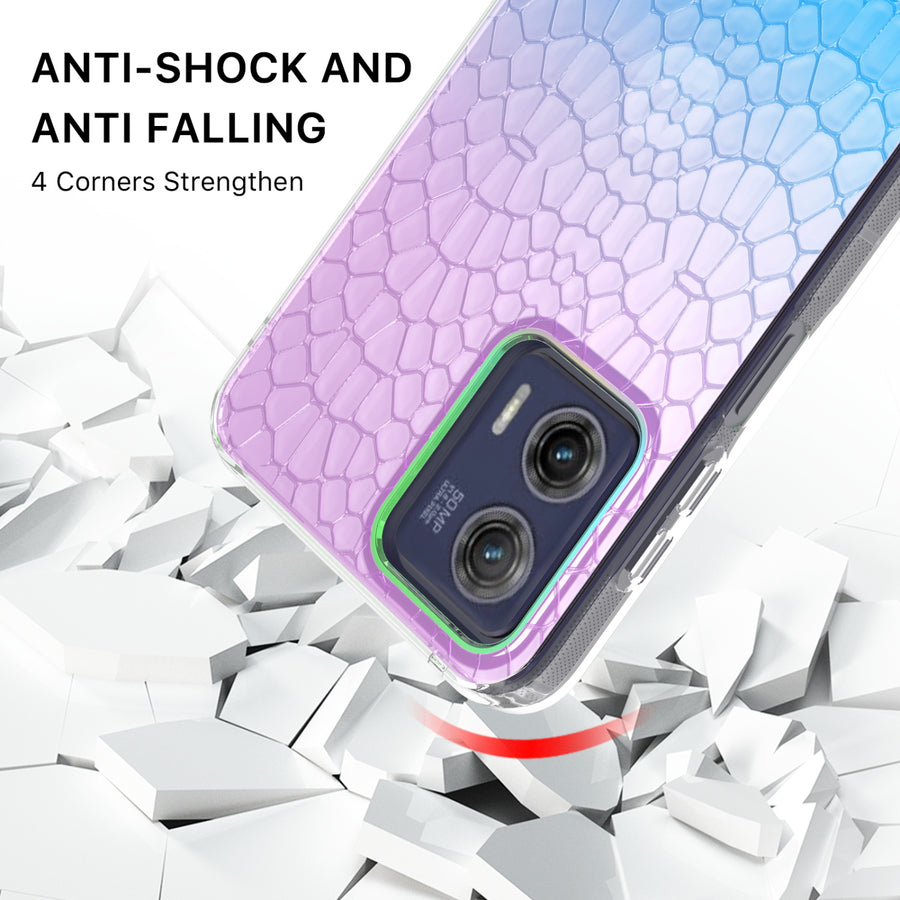 MyBat Pro Mood Series Case for Motorola Moto G 5G (2023) - Iridescent Snake - RMG5G23CSFSSM367-3.jpg