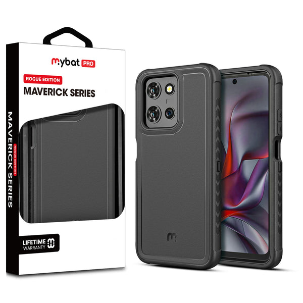 MyBat Pro Maverick Series Rogue Edition Case for Motorola Moto G 5G (2025) - Black - RMG5G25CS2NXS001-1.jpg
