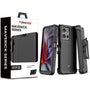 MyBat Pro Maverick Series Case w/ Holster for Motorola Moto G 5G (2025) - Black