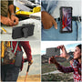 MyBat Pro Maverick Series Case w/ Holster for Motorola Moto G 5G (2025) - Black - RMG5G25CS3NXS001-6.jpg