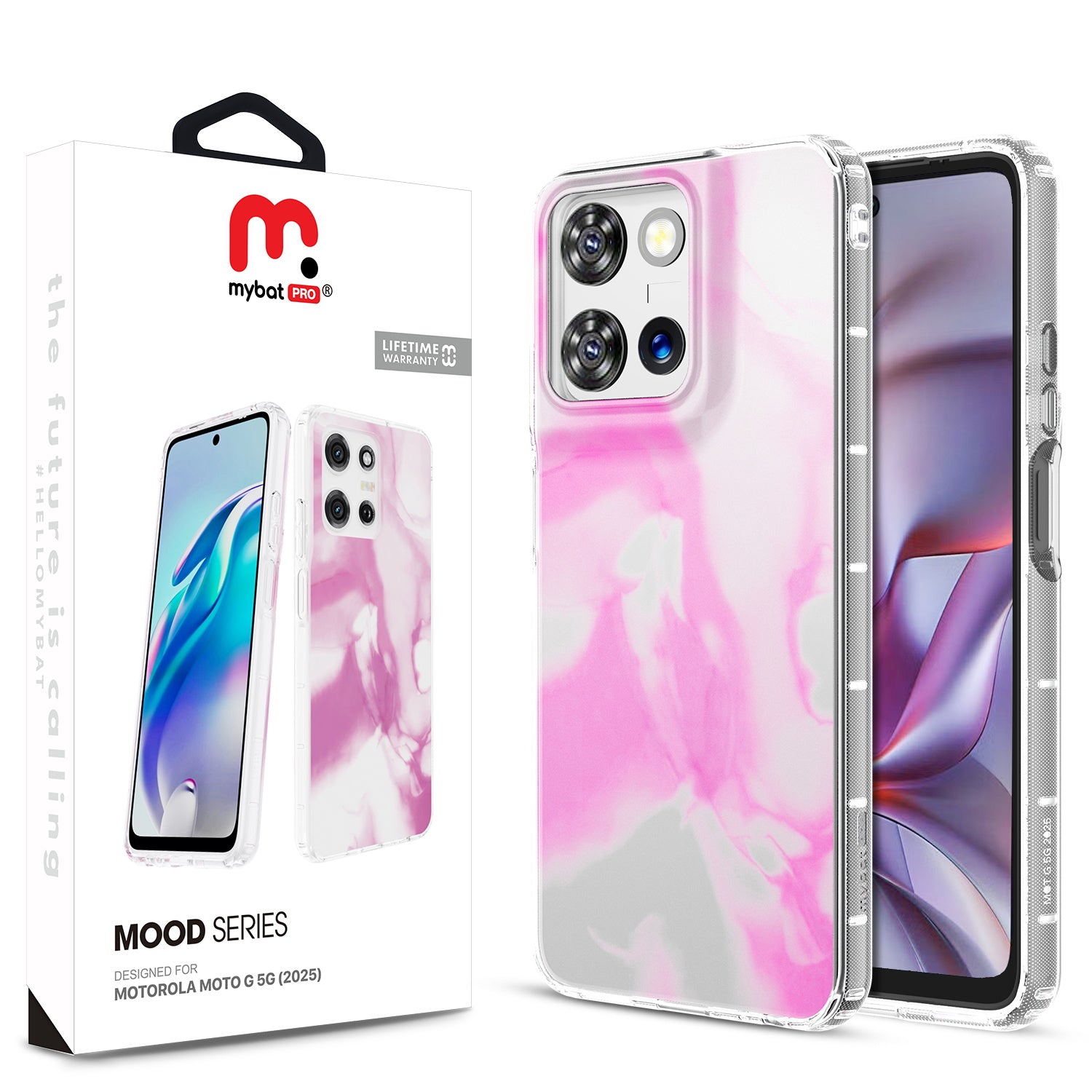 MyBat Pro Mood Series Case for Motorola Moto G 5G (2025) - Blushing