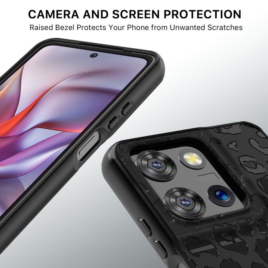 MyBat Pro Mood Series Case for Motorola Moto G 5G (2025) - Black Leopard - RMG5G25CSFSSM377-4.jpg