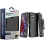 MyBat Pro Maverick Series Case w/ Holster for Motorola Moto G 5G (2026)/Moto G Play (2026) / Moto G 5G (2025) - Black