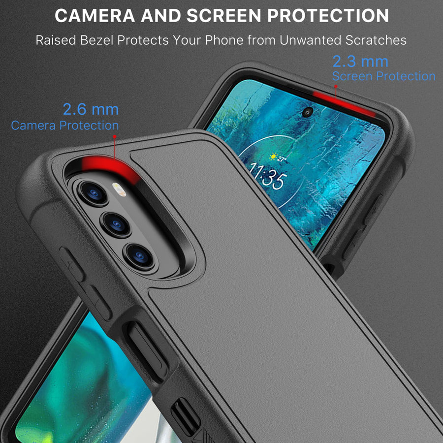 MyBat Pro Maverick Series Case w/ Holster for Motorola Moto G 5G (2022) - Black - RMG5GCS3NXS001-5.jpg