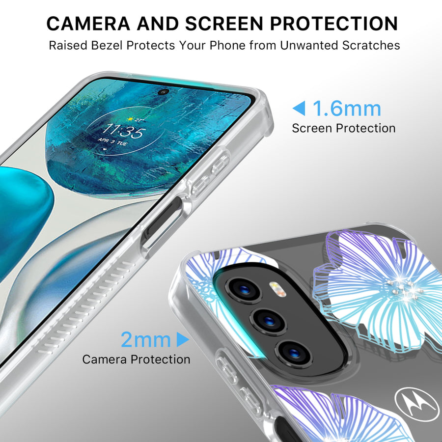 MyBat Pro Mood Diamond Series Case for Motorola Moto G 5G (2022) - Seashells - RMG5GCSFSSD153-6.jpg