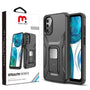 MyBat Pro Antimicrobial Stealth Series (with Stand) for Motorola Moto G 5G (2022) - Black / Black