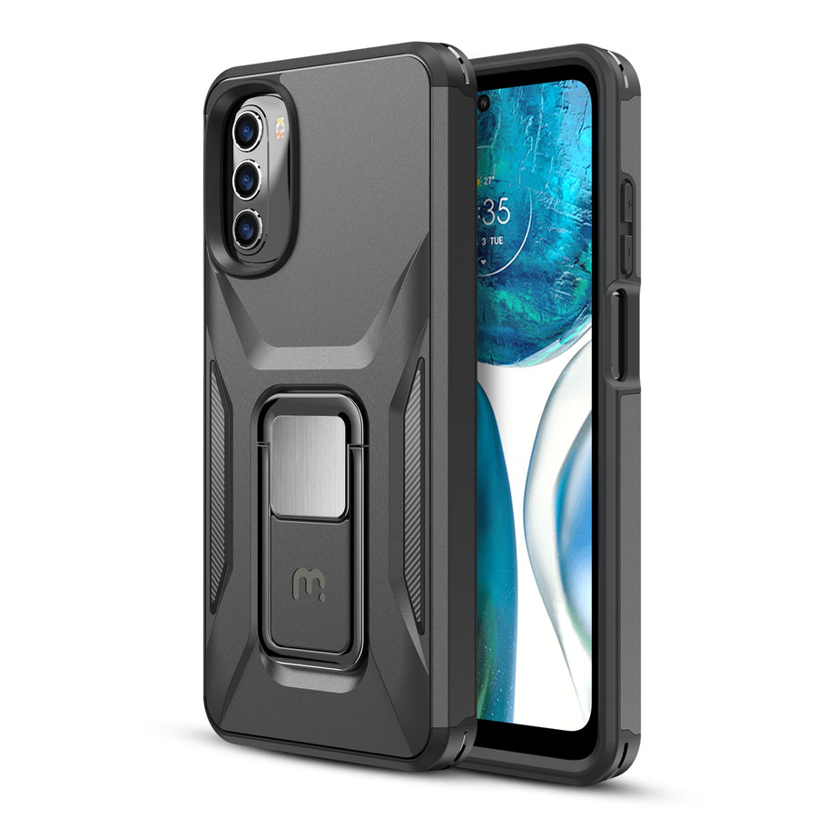 MyBat Pro Antimicrobial Stealth Series (with Stand) for Motorola Moto G 5G (2022) - Black / Black - RMG5GCSSTSS001-2.jpg