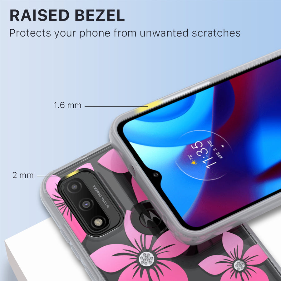 MyBat Pro Mood Diamond Series Case for Motorola Moto G Pure - Blossoms - RMGPCSFSSD152-7.jpg