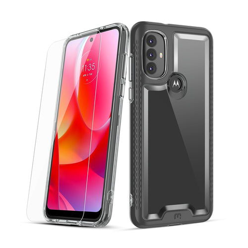 MyBat Pro Lux Series Case for Motorola Moto G Power (2022) - Black - RMGPW22CSG5TS001-2.jpg
