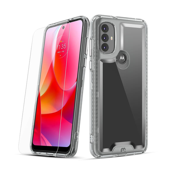 MyBat Pro Lux Series Case for Motorola Moto G Power (2022) - Clear - RMGPW22CSG5TT001-2.jpg
