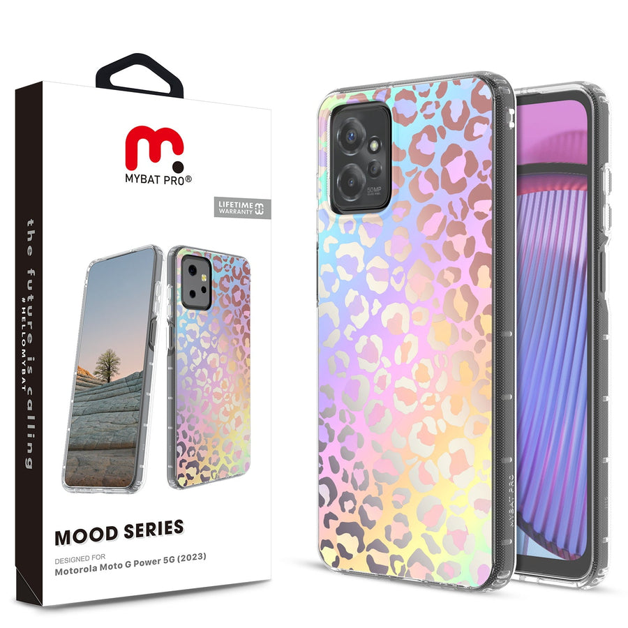 MyBat Pro Mood Series Case for Motorola Moto G Power 5G (2023) - Holographic Leopard