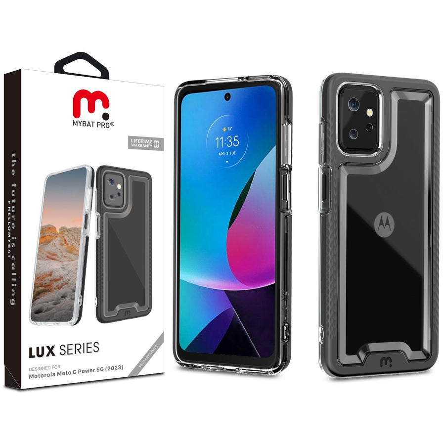 MyBat Pro Lux Series Case for Motorola Moto G Power 5G (2023) - Black