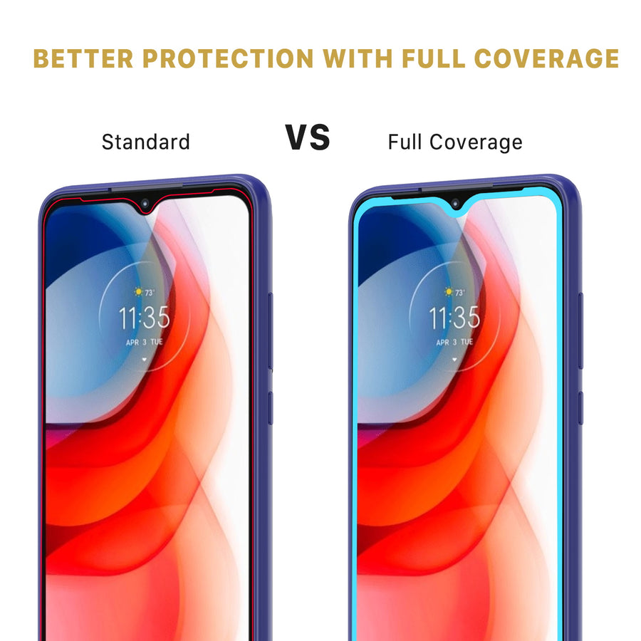 MyBat Pro Full Coverage Tempered Glass Screen Protector for Motorola Moto G Play (2021) - Clear - RMGPY21SC85A-4.jpg