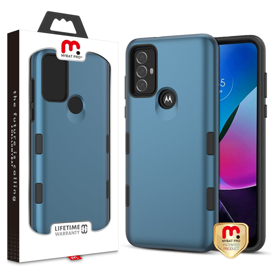 MyBat Pro TUFF Subs Series Case for Motorola Moto G Play (2023) - Blue