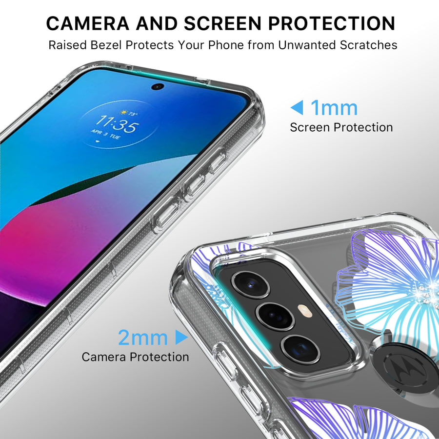 MyBat Pro Mood Series Case (with Diamonds) for Motorola Moto G Play (2023) - Seashell - RMGPY23CSFSSD153-4.jpg