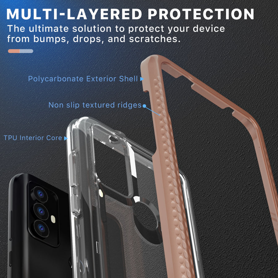 MyBat Pro Lux Series Case for Motorola Moto G Play (2023) - Rose Gold - RMGPY23CSG5TS003-3.jpg