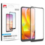 MyBat Pro Full Coverage Tempered Glass Screen Protector for Motorola Moto G Play (2023) - Black
