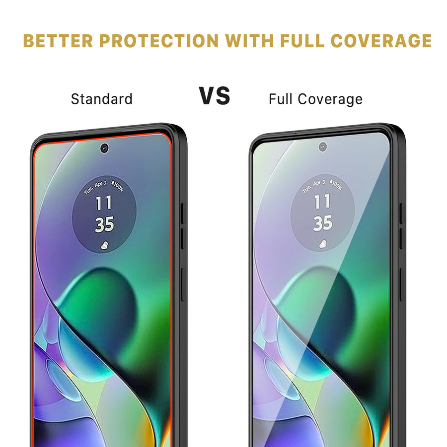 MyBat Pro Full Coverage Tempered Glass Screen Protector for Motorola Moto G Play 4G (2024) - Black - RMGPY24SC85A-4.jpg