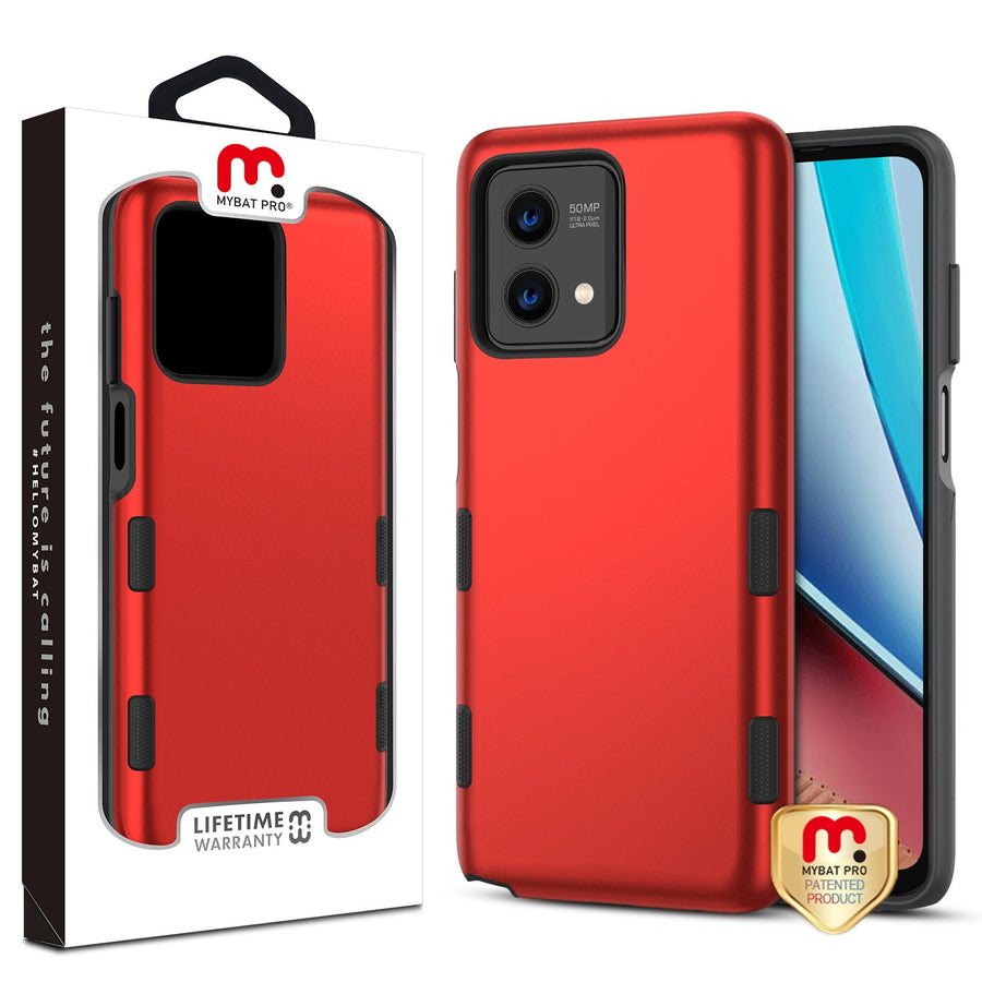 MyBat Pro TUFF Subs Series Case for Motorola Moto G Stylus 4G (2023) - Red