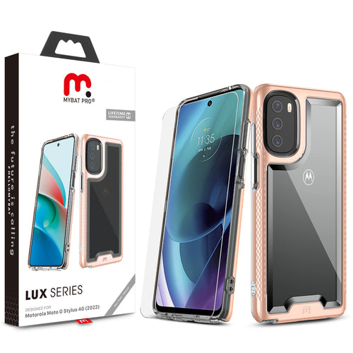 MyBat Pro Lux Series Case for Motorola Moto G Stylus 4G (2022) - Rose Gold - RMGS4G2CSG5TS003-1.jpg