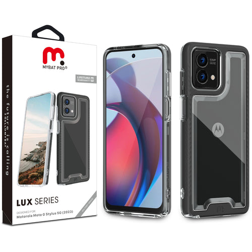 MyBat Pro Lux Series Case for Motorola Moto G Stylus 5G (2023) - Black - RMGS5G23CSG5TS001-1.jpg