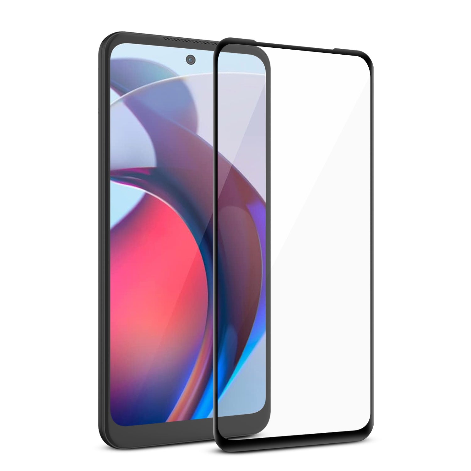 MyBat Pro Full Coverage Tempered Glass Screen Protector for Motorola Moto G Stylus 5G (2023) / Moto G Stylus 4G (2023) - Black - RMGS5G23SC85A-2.jpg