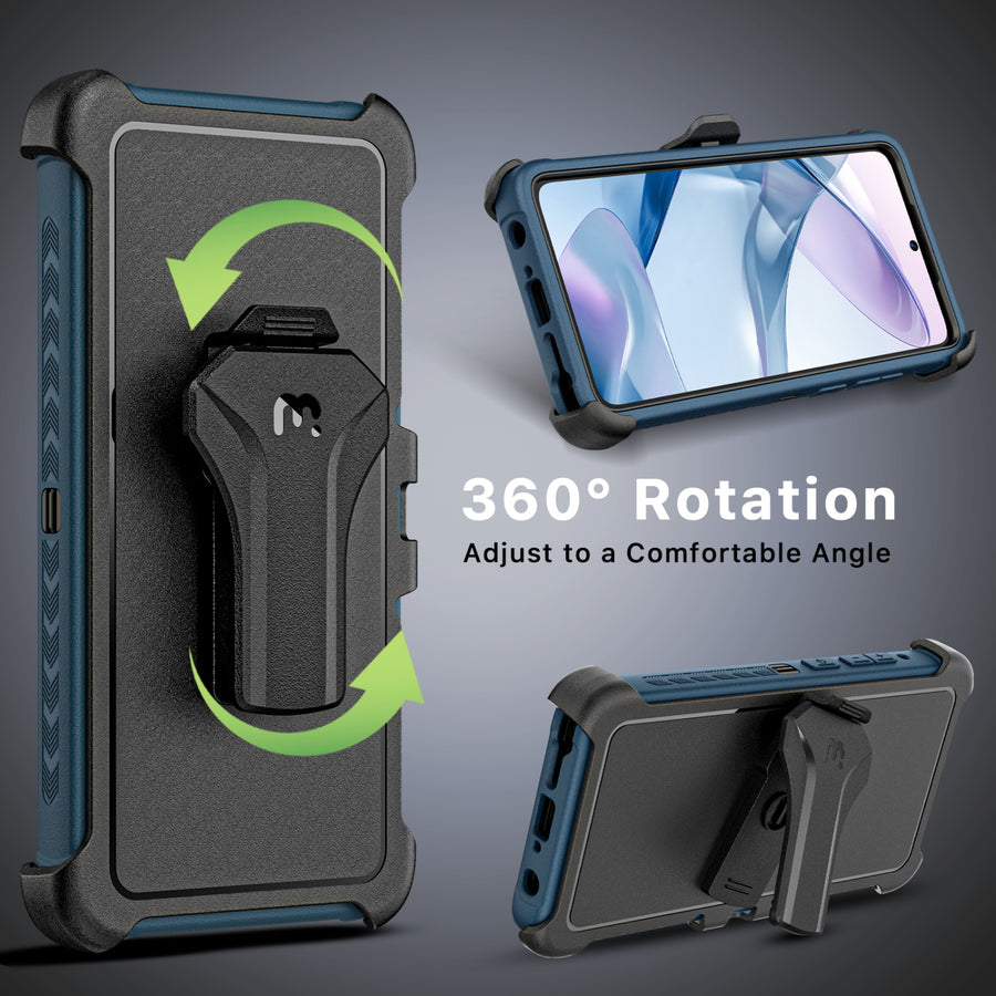 MyBat Pro Maverick Series Case w/ Holster for Motorola Moto G Stylus 5G (2025) - Blue - RMGS5G25CS3NXS002-5.jpg
