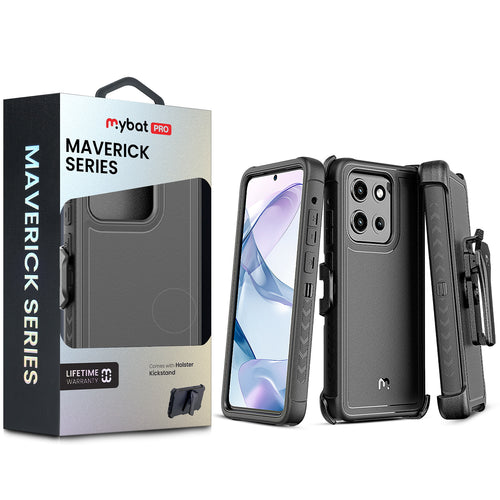 MyBat Pro Maverick Series Case w/ Holster for Motorola Moto G Stylus 5G (2026) / Moto G Stylus 5G (2025) - Black - RMGS5G26CS3NXS001-1.jpg
