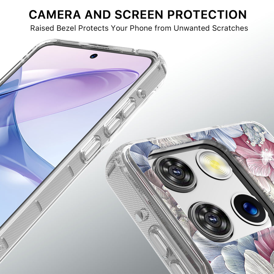 MyBat Pro Mood Series Case (with Diamonds) for Motorola Moto G Stylus 5G (2026) / Moto G Stylus 5G (2025) - Floral Gems - RMGS5G26CSFSSD156-4.jpg