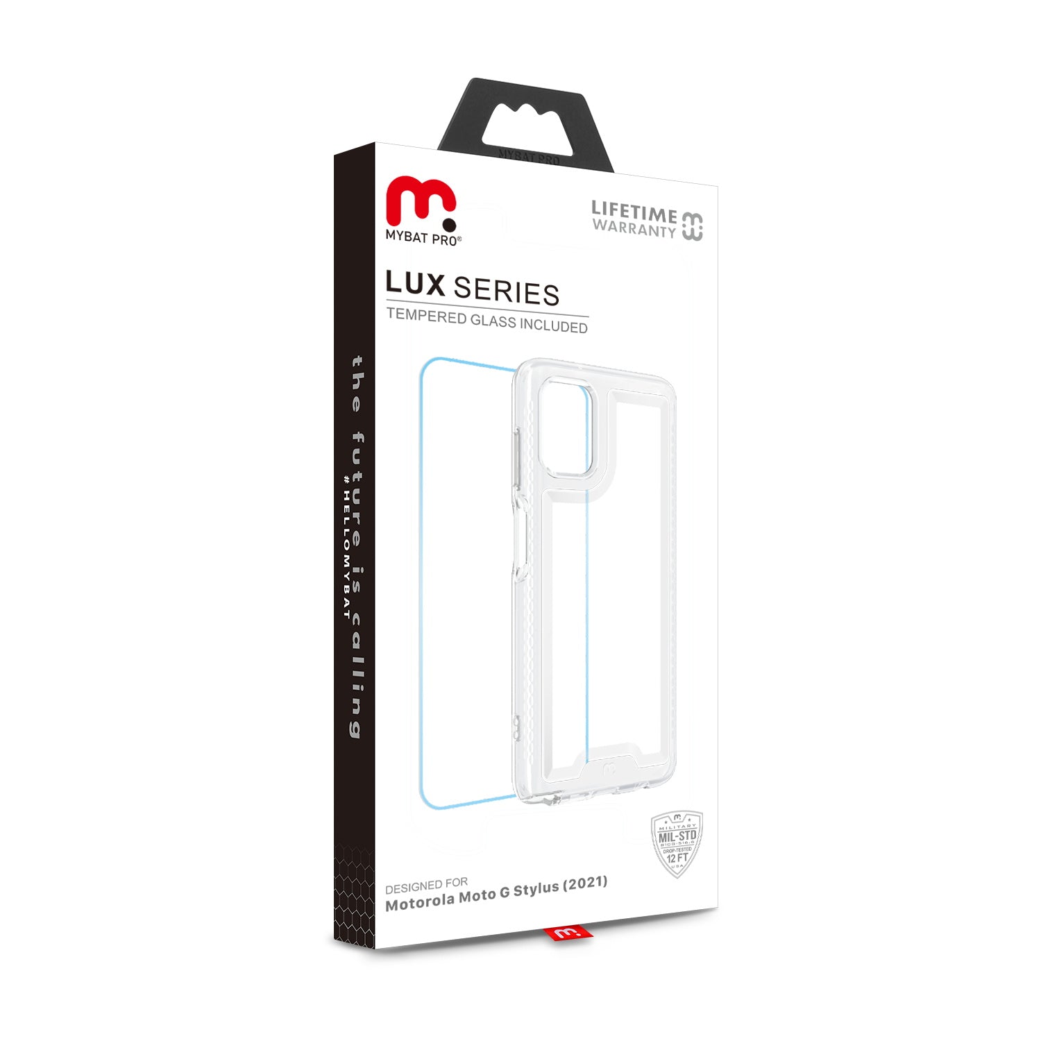 MyBat Pro Lux Series Case for Motorola Moto G Stylus (2021) - Clear