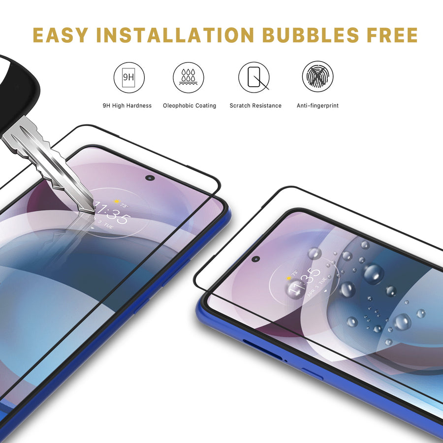 MyBat Pro Full Coverage Tempered Glass Screen Protector for Motorola One 5G Ace - Clear - RMO5GASC85A-6.jpg