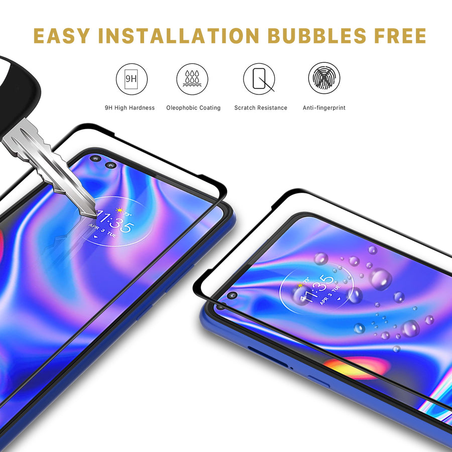 MyBat Pro Full Coverage Tempered Glass Screen Protector for Motorola Moto One 5G - Clear - RMO5GSC85A-7.jpg