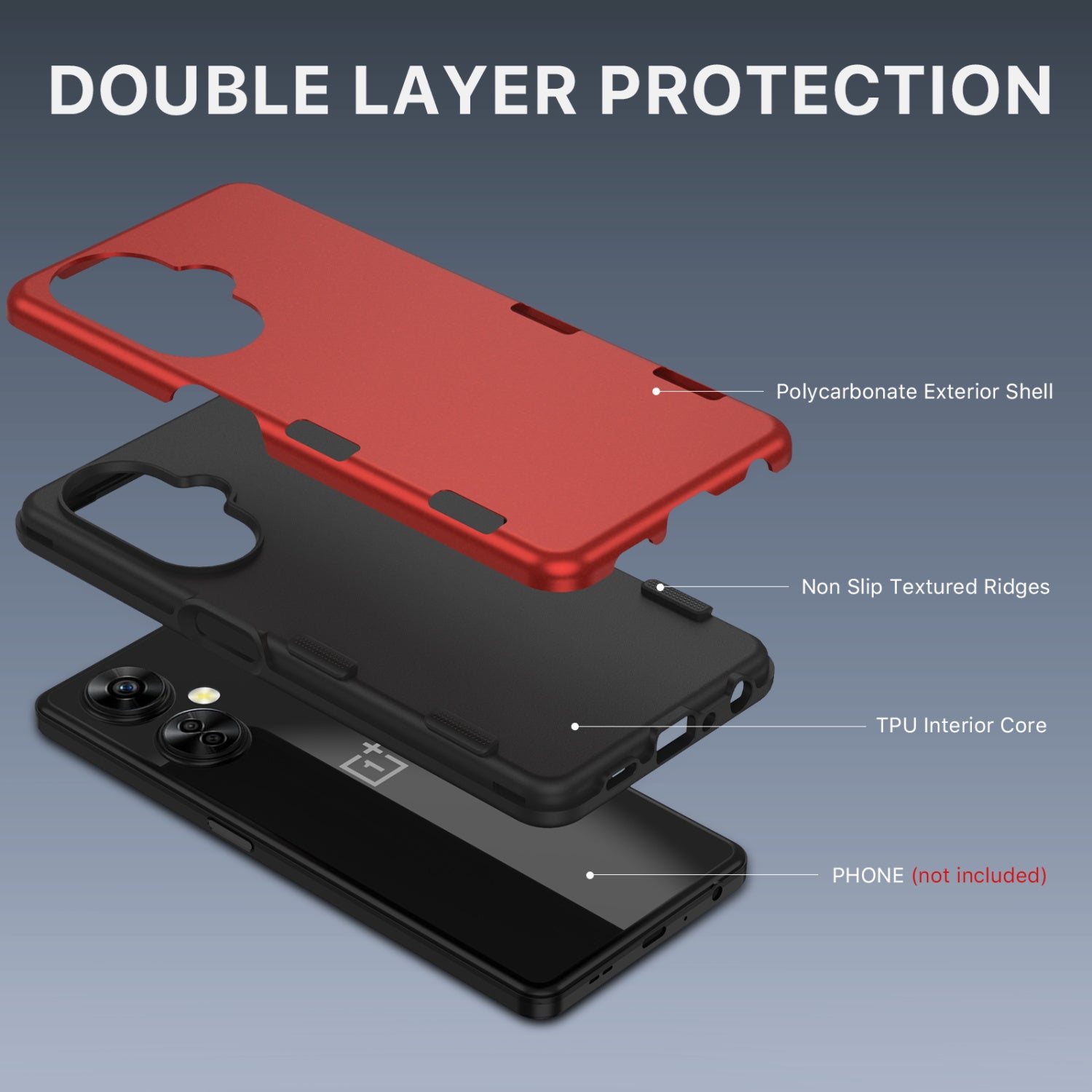 MyBat Pro TUFF Subs Series Case for Oneplus Nord N30 5G - Red - RON305GCSF2TS002-5.jpg
