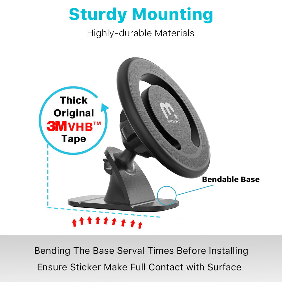 MyBat Pro 2-in-1 Magnetic Car Mount Kit - Black - ROTHMNVEH021-4.jpg