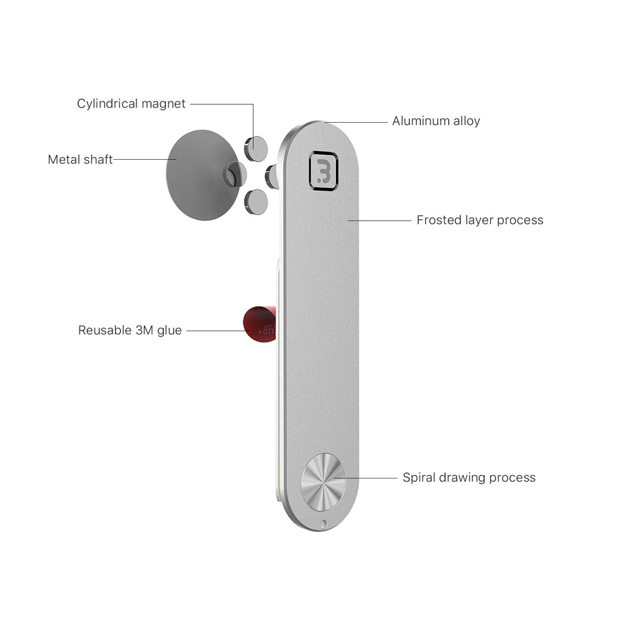 MyBat Pro Magnetic Mount - Silver - ROTHMNVEH101-5.jpg