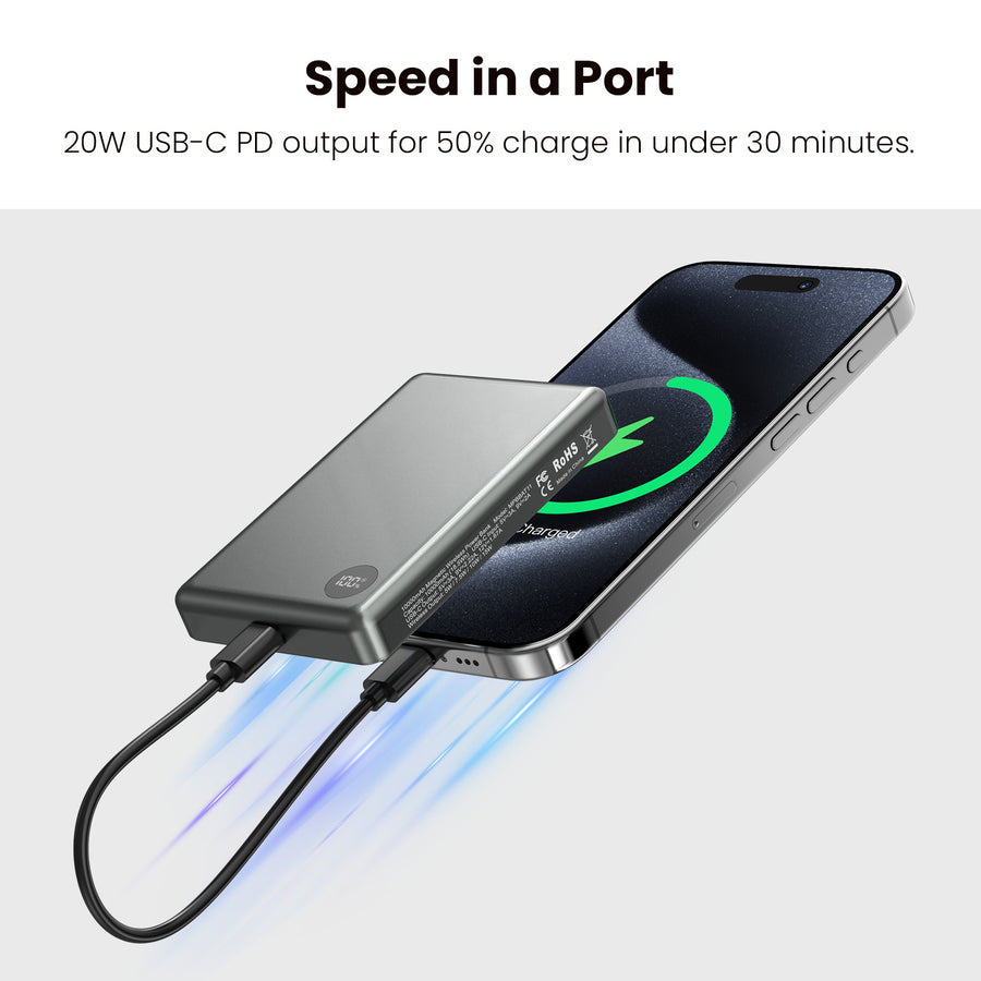 MyBat Pro 10000mAh SNAP + GO SLEEK Magnetic Wireless Power Bank - Grey Titanium - RPBBAT116-9.jpg