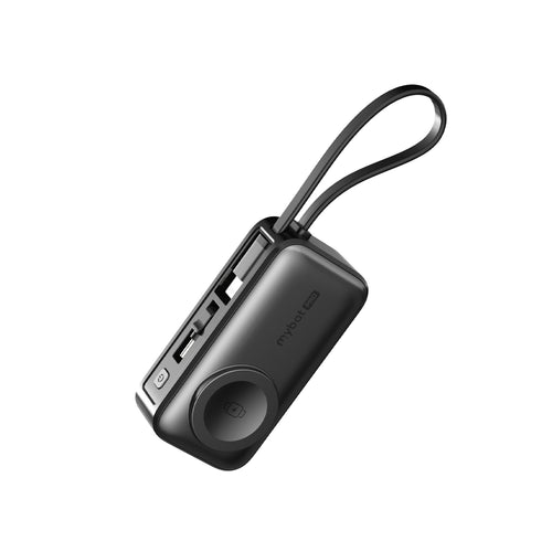 MyBat Pro Capsule 3-in-1 Power Bank with Apple Watch Charger, Built-In Cables + Kickstand - 5000 mAh - Black - RPBBAT191-2.jpg
