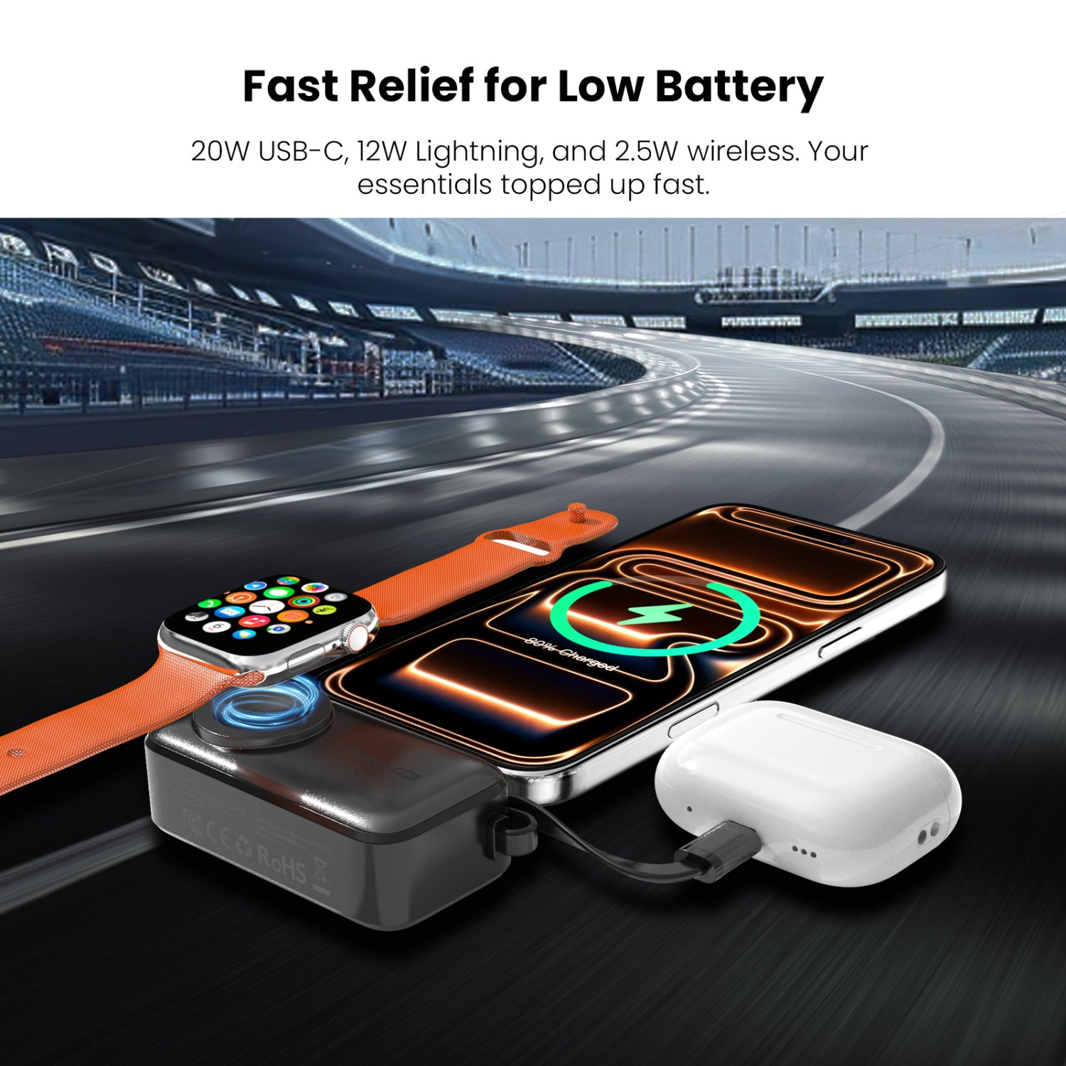 MyBat Pro Capsule 3-in-1 Power Bank with Apple Watch Charger, Built-In Cables + Kickstand - 5000 mAh - Black - RPBBAT191-5.jpg