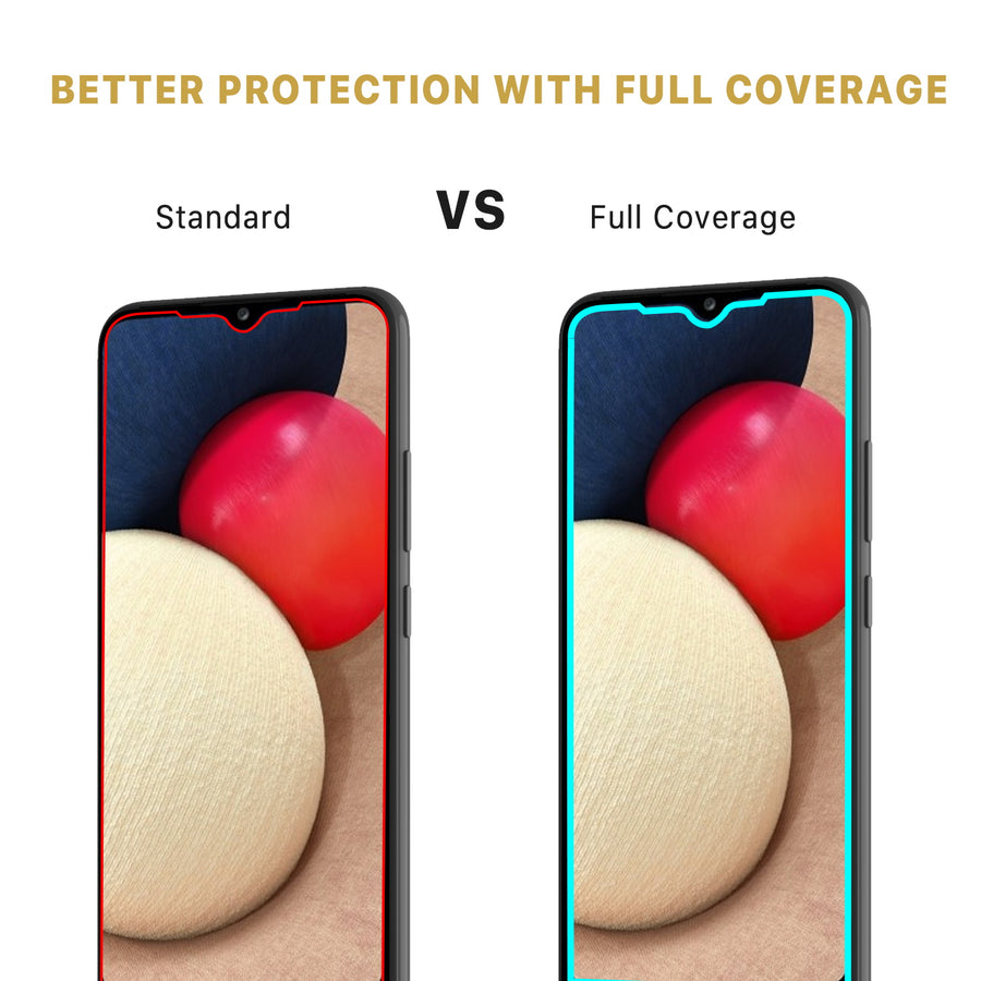 MyBat Pro Full Coverage Tempered Glass Screen Protector for Samsung Galaxy A02s - Clear - RSA02SSC85A-4.jpg