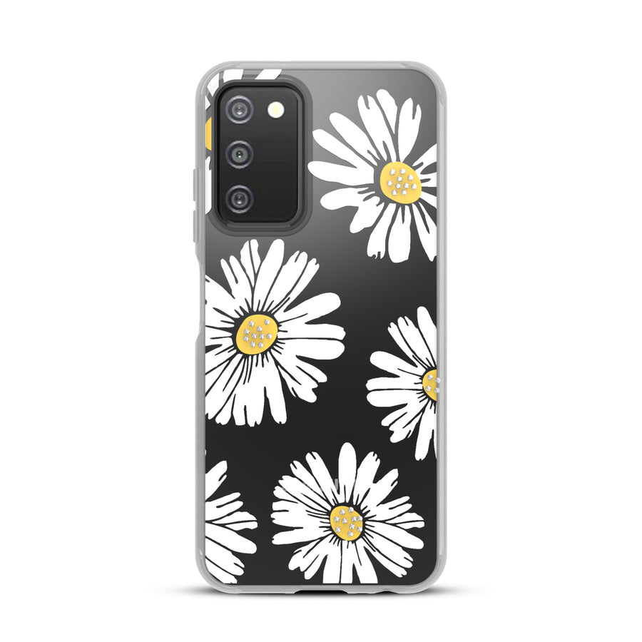 MyBat Pro Mood Diamond Series Case for Samsung Galaxy A03s - Happy Daisies - RSA037UCSFSSD150-3.jpg