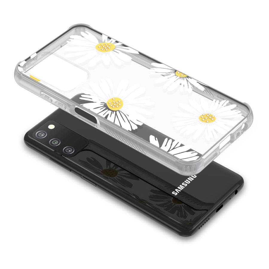 MyBat Pro Mood Diamond Series Case for Samsung Galaxy A03s - Happy Daisies - RSA037UCSFSSD150-6.jpg