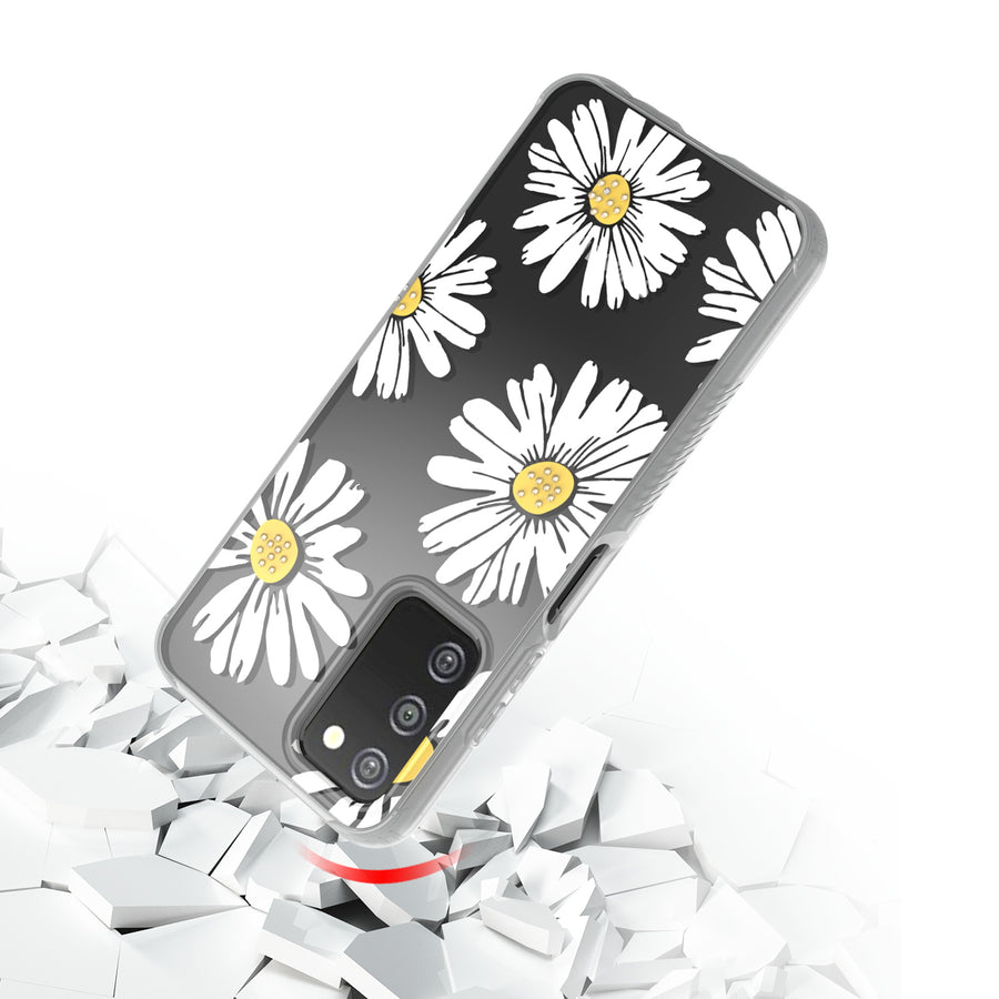 MyBat Pro Mood Diamond Series Case for Samsung Galaxy A03s - Happy Daisies - RSA037UCSFSSD150-9.jpg
