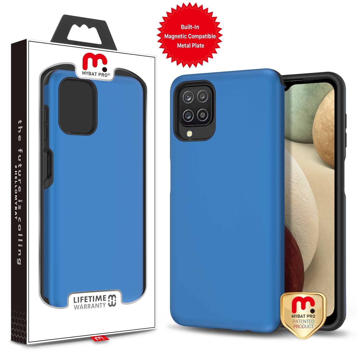 MyBat Pro Fuse Series Case for Samsung Galaxy A12 5G - Blue