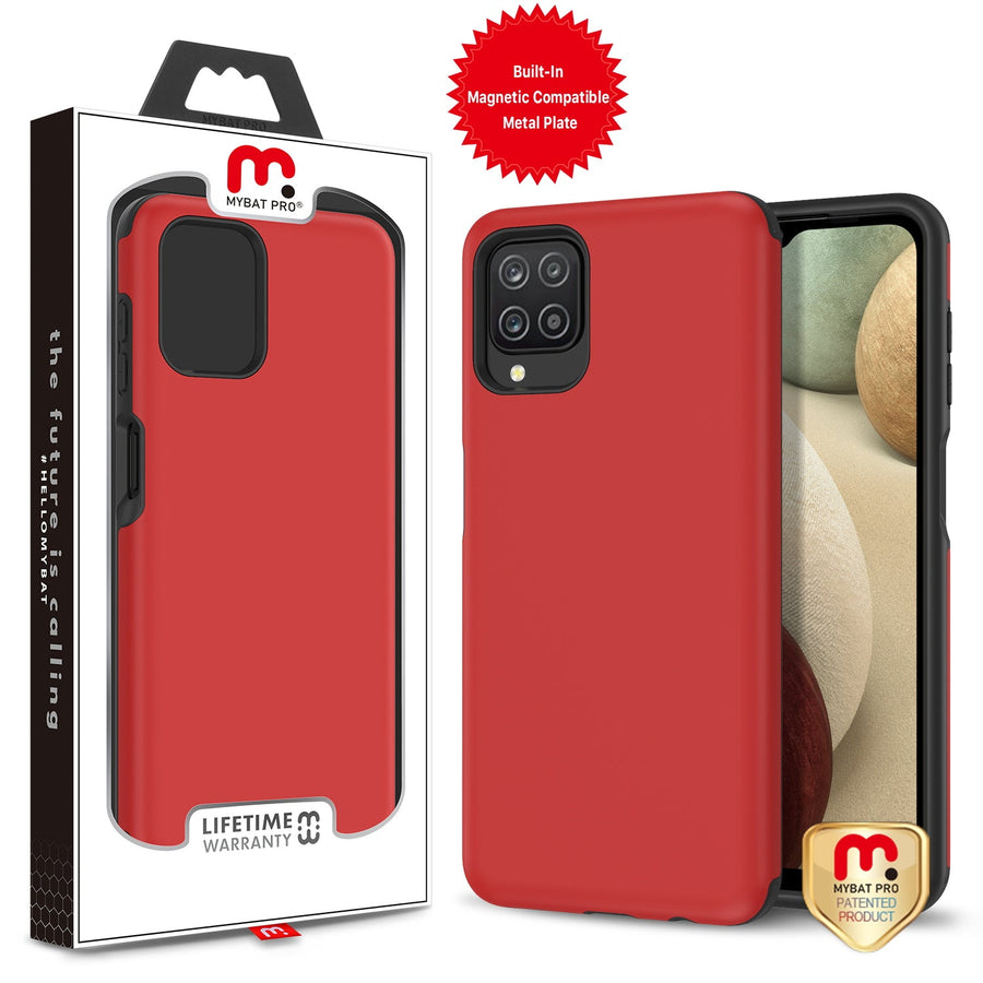 MyBat Pro Fuse Series Case for Samsung Galaxy A12 5G - Red