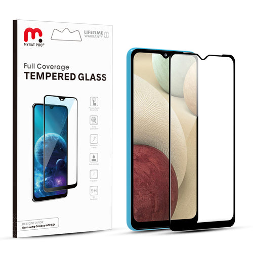 MyBat Pro Full Coverage Tempered Glass Screen Protector for Samsung Galaxy A12 5G - Clear - RSA125GSC85A-1.jpg