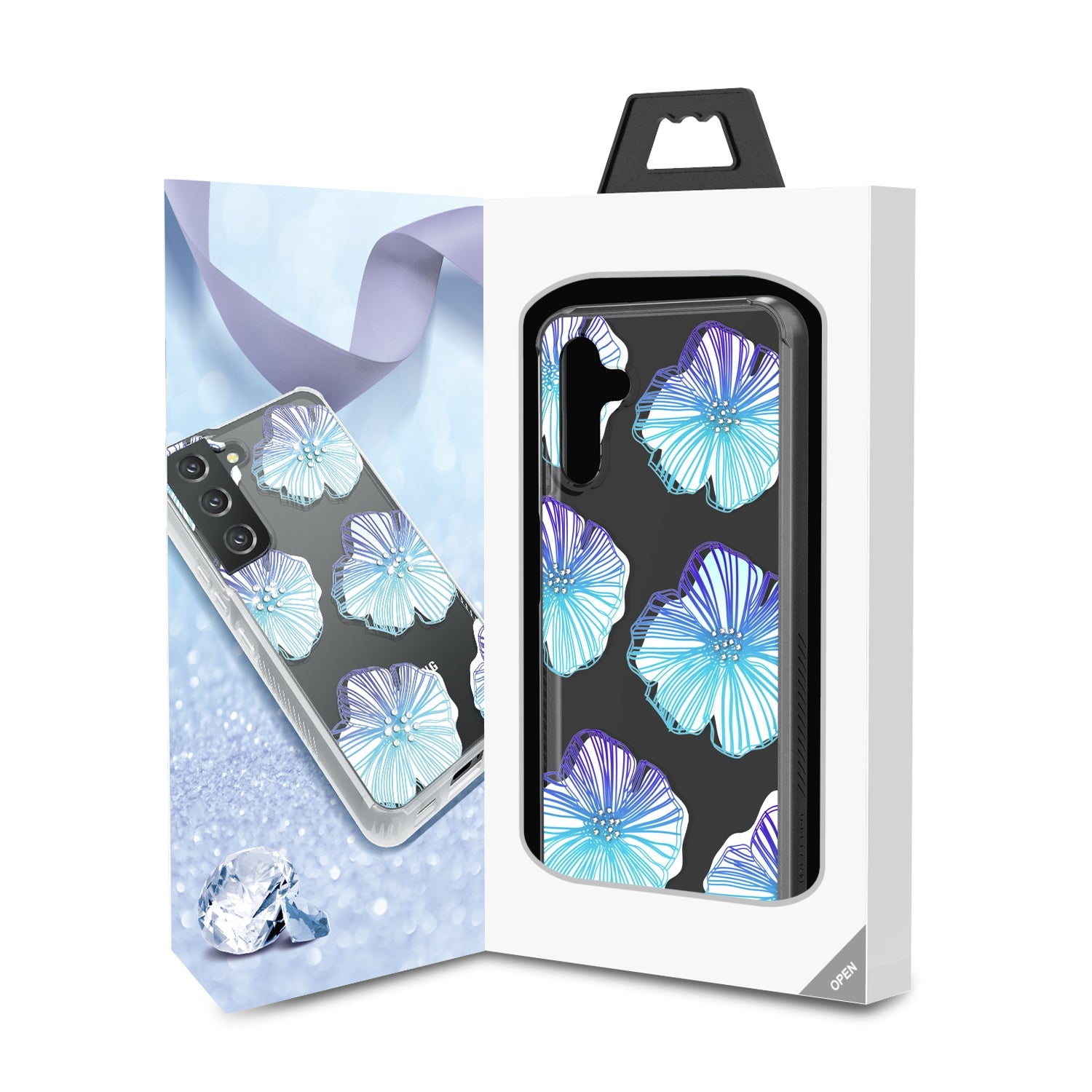 MyBat Pro Mood Diamond Series Case for Samsung Galaxy A13 5G / (4G) - Seashells