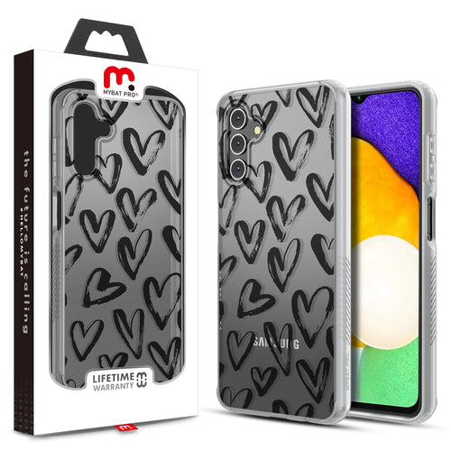 MyBat Pro Mood Series Case for Samsung Galaxy A13 5G / (4G) - Black Hearts - RSA13CSFSSM363-1.jpg