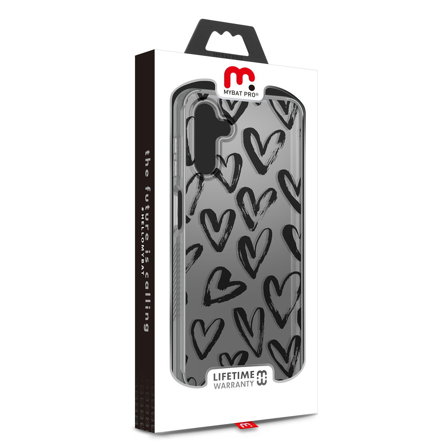 MyBat Pro Mood Series Case for Samsung Galaxy A13 5G / (4G) - Black Hearts
